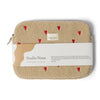 Studio Noos Teddy Laptop Tasche Hearts Ecru bei Yay Kids
