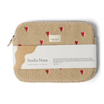 Studio Noos Teddy Laptop Tasche Hearts Ecru bei Yay Kids
