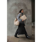 Studio Noos Mom-Bag Chunky Teddy Hearts Ecru bei Yay Kids