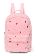 Midi Rucksack Light Pink Hearts Teddy
