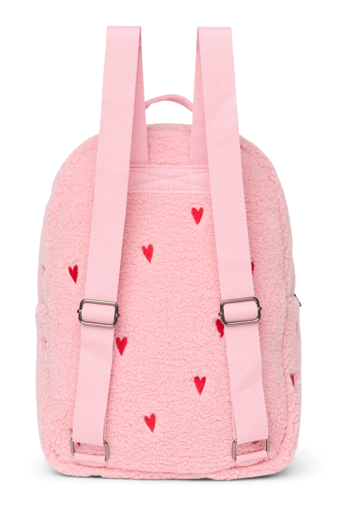 Midi Rucksack Light Pink Hearts Teddy
