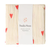 Studio Noos Swaddle Hearts Neutral 70 x 70 cm bei Yay Kids