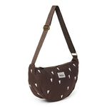 Studio Noos Frauen Puffy Fanny Pack Brown Hearts bei Yay Kids