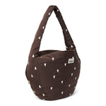 Studio Noos Frauen Cross Body Bag Puffy Brown Hearts bei Yay Kids