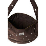 Studio Noos Frauen Cross Body Bag Puffy Brown Hearts bei Yay Kids