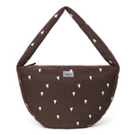 Studio Noos Frauen Cross Body Bag Puffy Brown Hearts bei Yay Kids