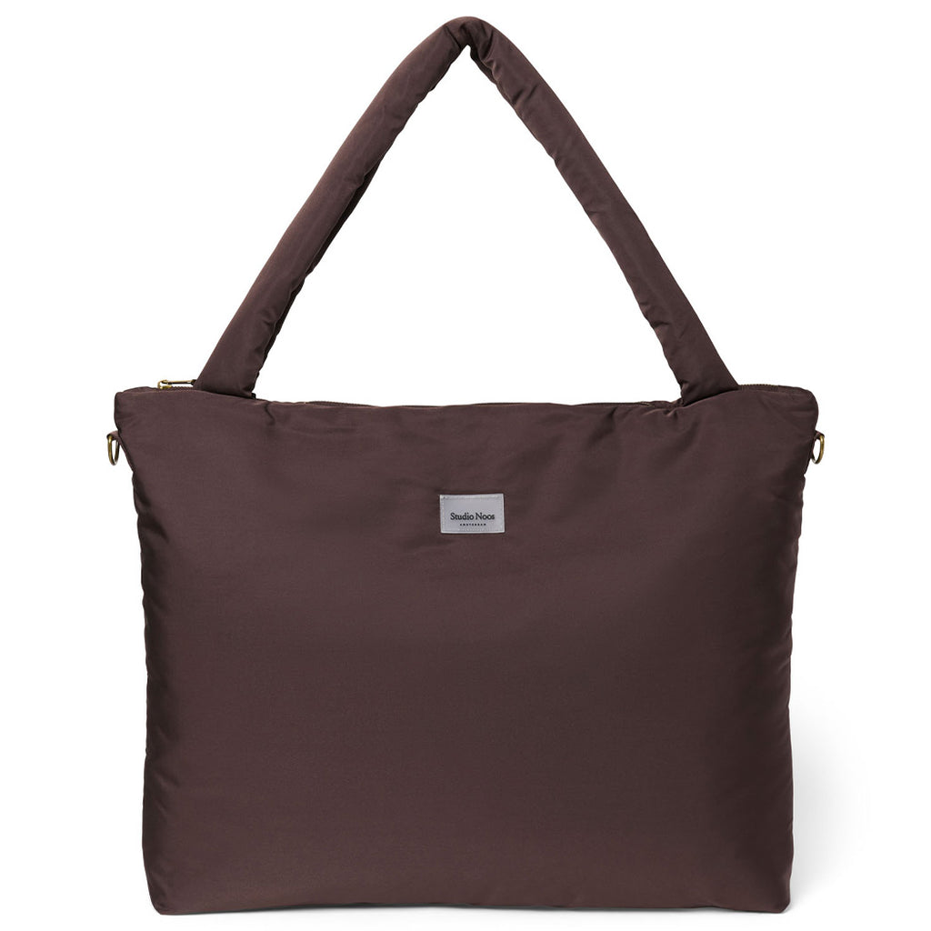 Studio Noos Wickeltasche "Diaper Bag" Puffy Brown bei Yay Kids