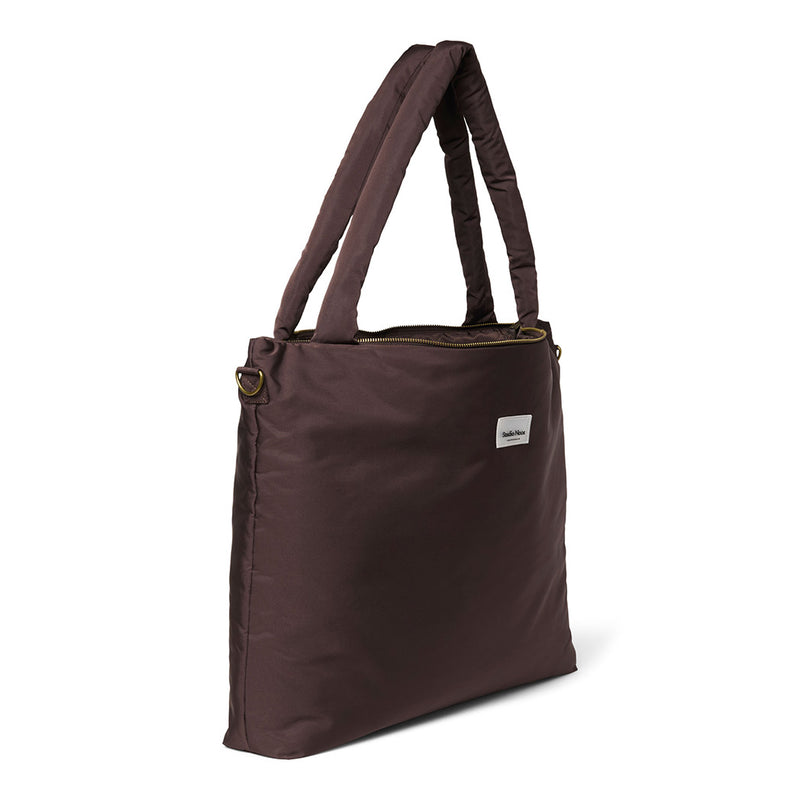 Studio Noos Wickeltasche "Diaper Bag" Puffy Brown bei Yay Kids
