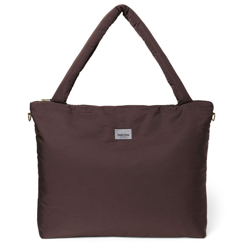 Studio Noos Wickeltasche "Diaper Bag" Puffy Brown bei Yay Kids