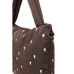 Wickeltasche "Diaper Bag" Puffy Brown Hearts