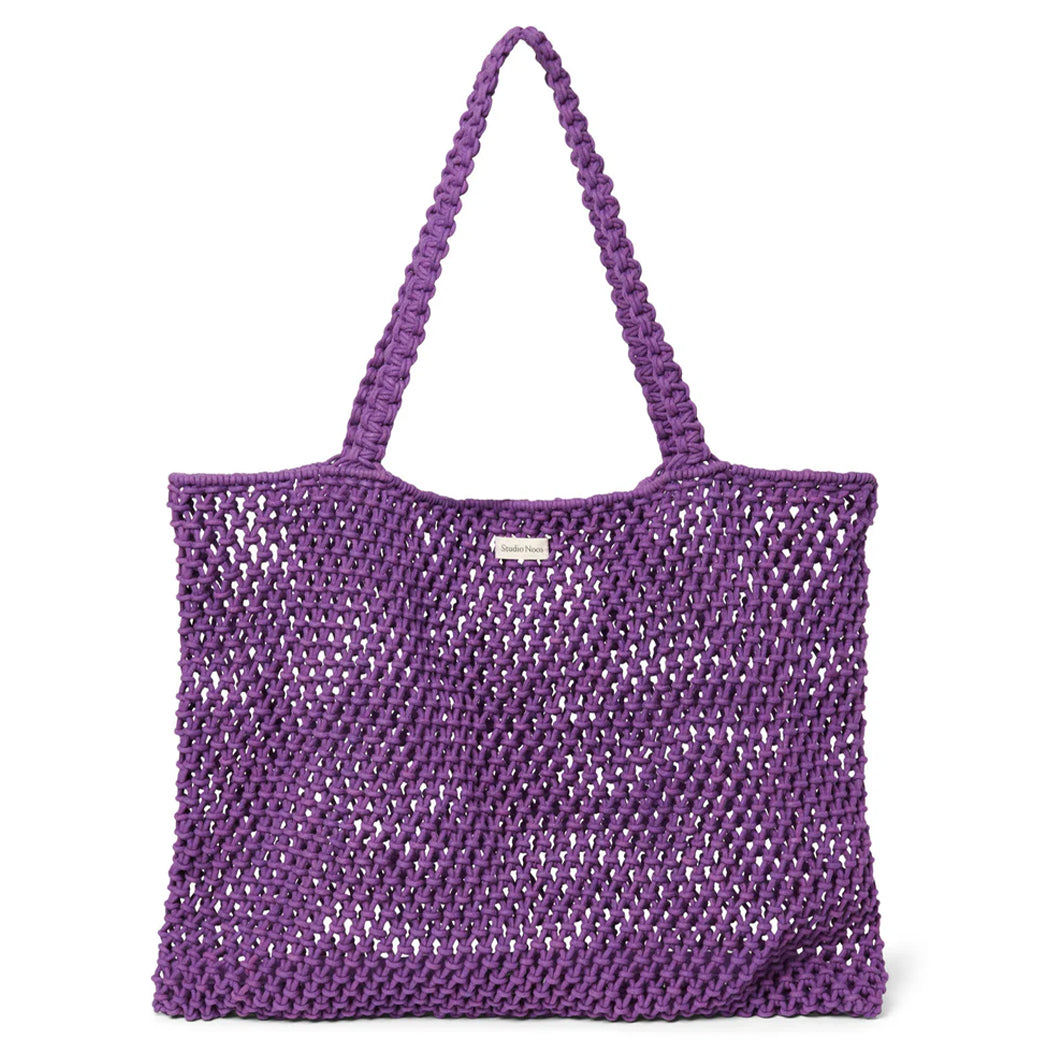 Studio Noos Mom-Bag Macramé Purple bei Yay Kids