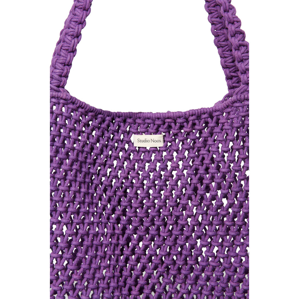 Studio Noos Mom-Bag Macramé Purple bei Yay Kids