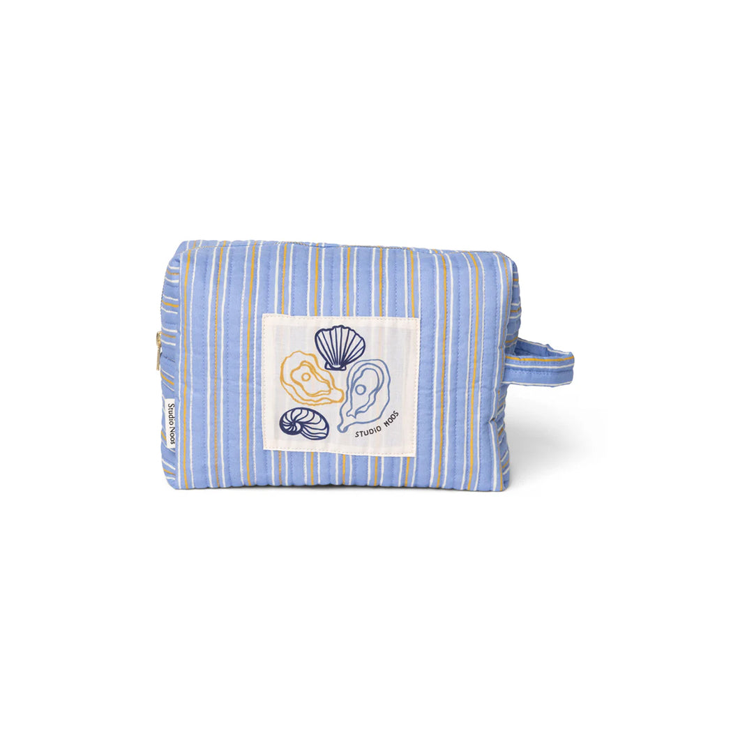 Necessaire "Toiletry Bag" Cotton Serenity Striped – Studio Noos