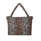 Wickeltasche "Diaper Bag" Soft Cotton Hazel Leopard – Studio Noos