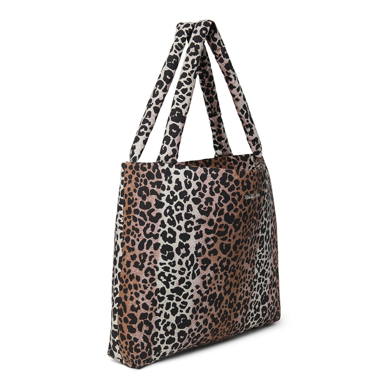 Mom Bag Soft Cotton Hazel Leopard