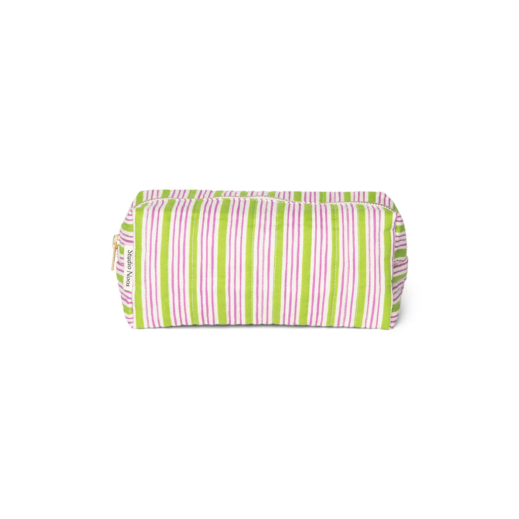 Studio Noos Pouch Titane Cotton Striped bei Yay Kids