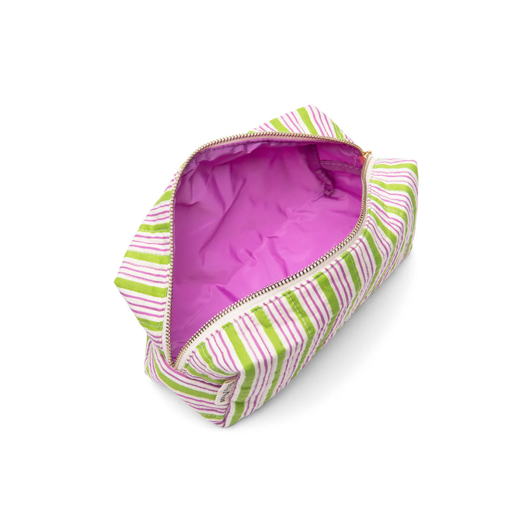 Studio Noos Pouch Titane Cotton Striped bei Yay Kids
