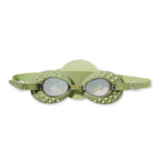 Schwimmbrille Krokodil Grün