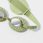 Schwimmbrille Krokodil Grün
