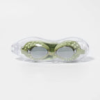 Schwimmbrille Krokodil Grün