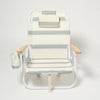 Sunnylife Deluxe-Strandstuhl La Palma Sage Stripe bei Yay Kids