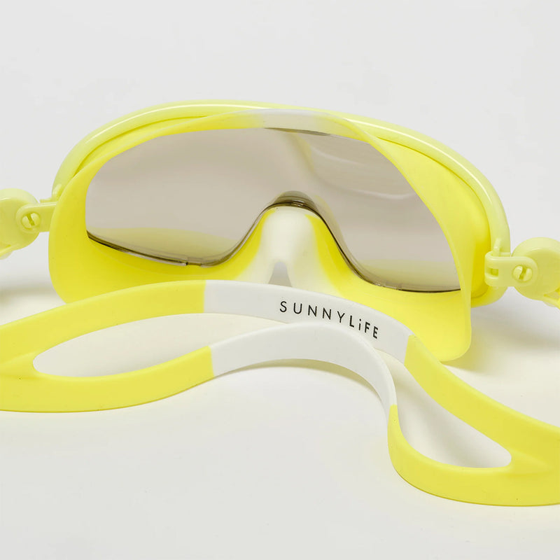 Sunnylife Kinder Taucherbrille Salty the Shark Neon Yellow bei Yay Kids