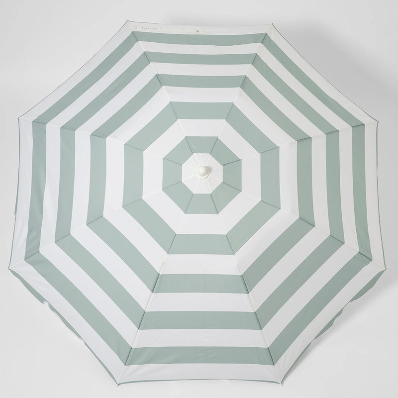 Sunnylife Sonnenschirm Kompakt La Palma Sage Stripe bei Yay Kids