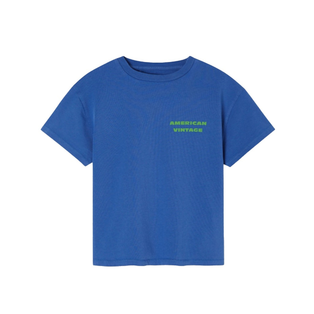 American Vintage T-Shirt Fizvalley Vintage Cobalt bei Yay Kids