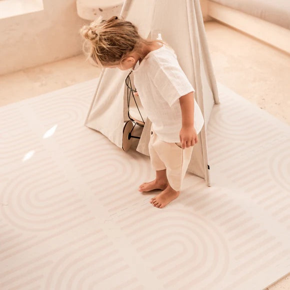 Toddlekind Puzzle Spielmatte Linear Linen bei Yay Kids