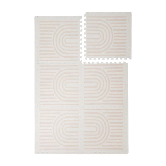 Toddlekind Puzzle Spielmatte Linear Linen bei Yay Kids