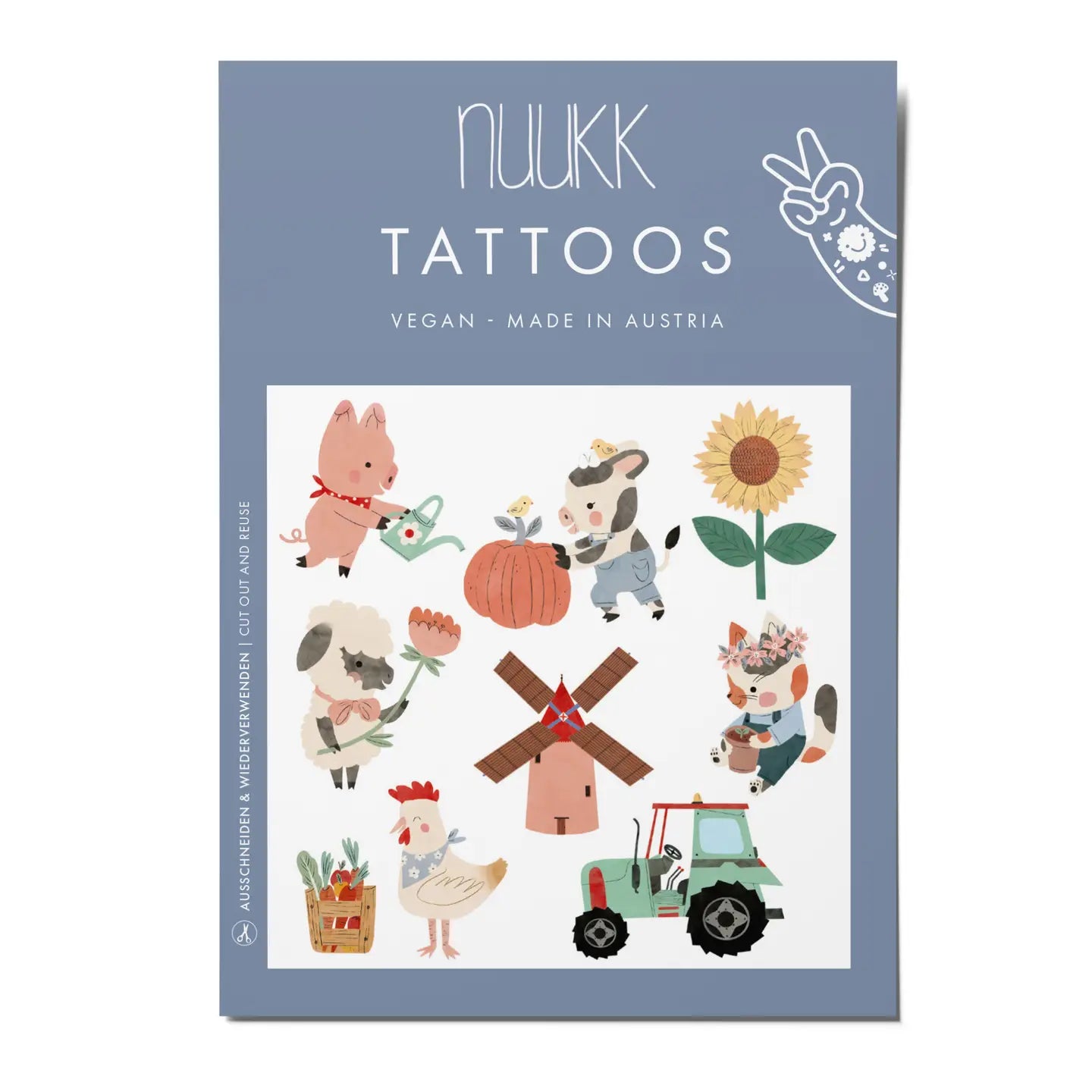 Vegane Tattoos Bauernhof