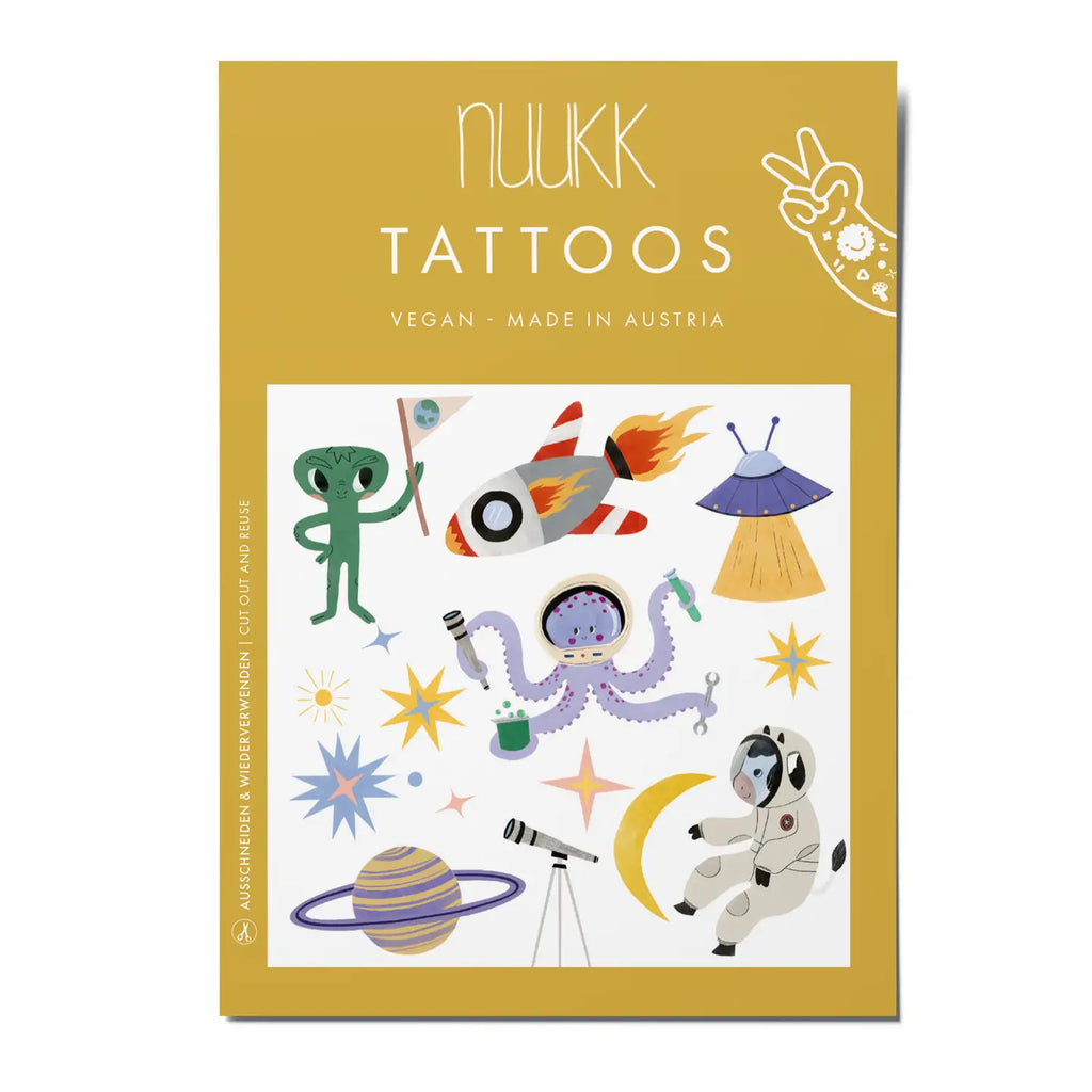 Vegane Tattoos Space