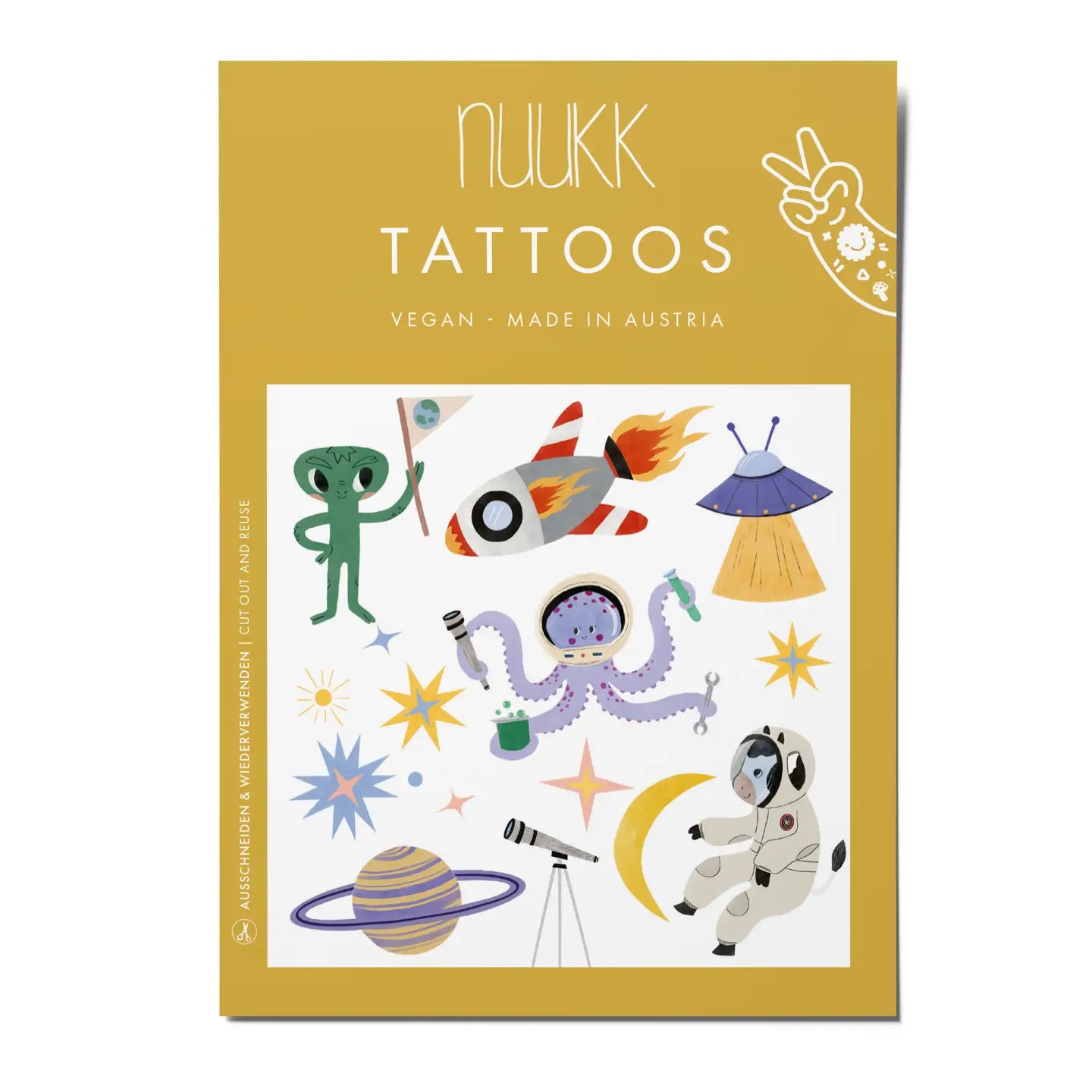 Vegane Tattoos Space