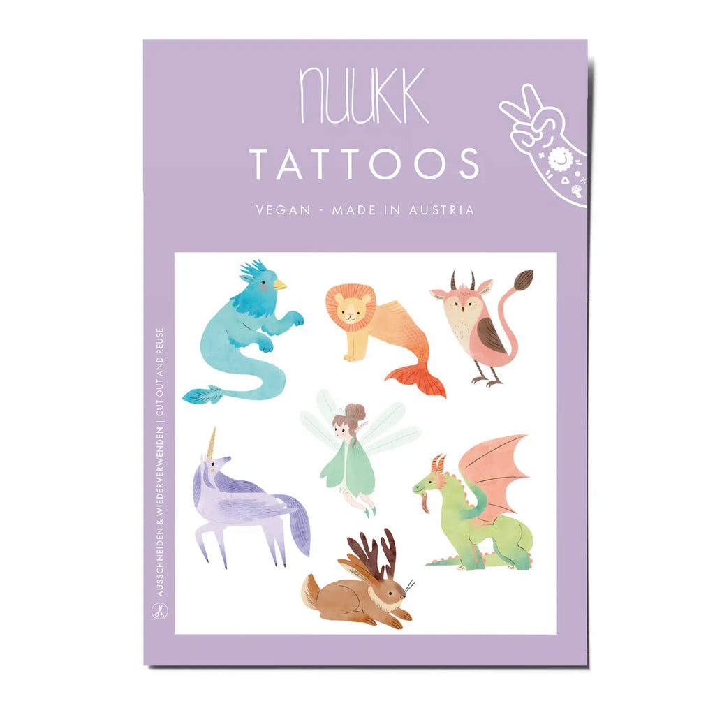 Vegane Tattoos Unicorn
