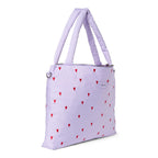 Studio Noos Wickeltasche "Diaper Bag" Puffy Purple Hearts bei Yay Kids
