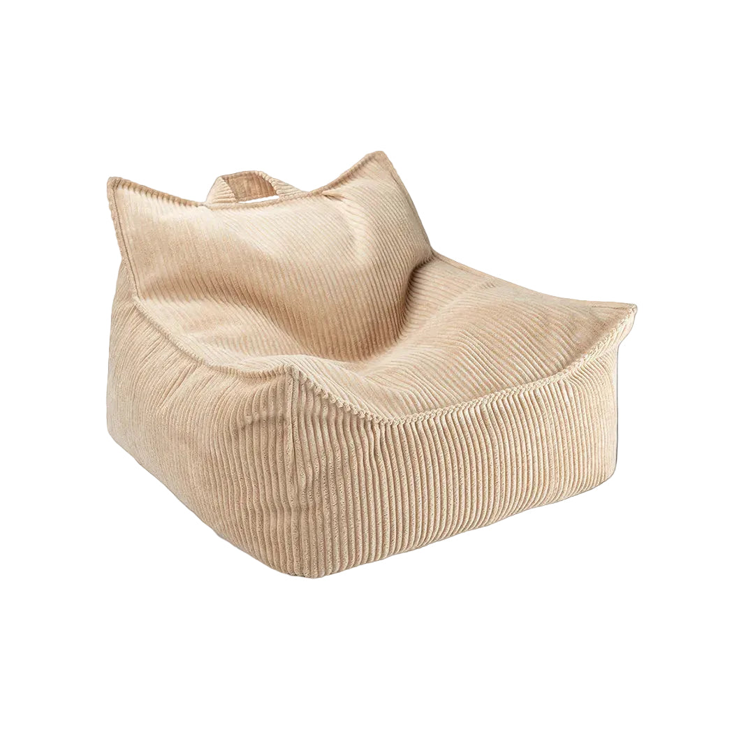 Wigiwama Kinder Sitzsack Ausstellungsstück Cord Brown Sugar bei Yay Kids