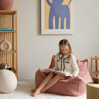 Wigiwama Kinder Sitzsack Teddy Collection in sechs Farben bei Yay Kids