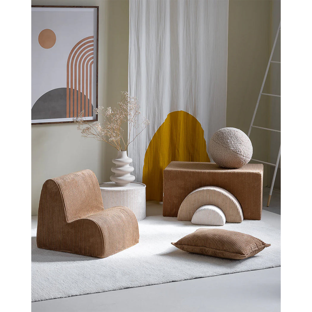 Wigiwama Kinder Cloud Chair Kord Collection in verschiedenen Farben bei Yay Kids