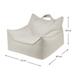 Wigiwama Outdoor Sitzsack Stuhl in drei Farben bei Yay Kids