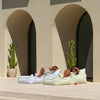 Wigiwama Outdoor Square Ottoman in drei Farben bei Yay Kids