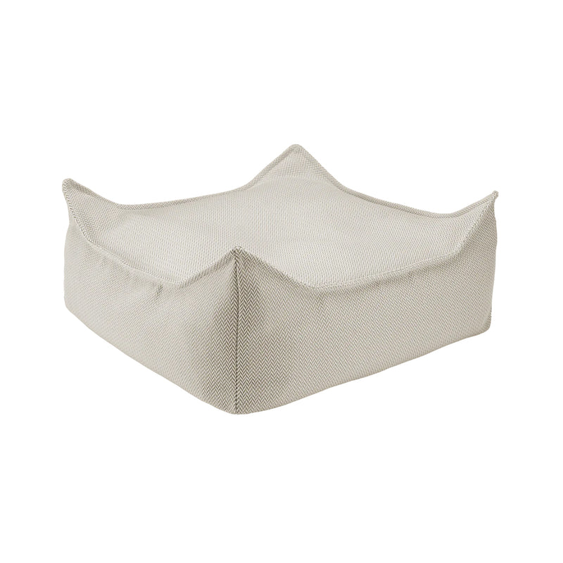 Wigiwama Outdoor Square Ottoman in drei Farben bei Yay Kids