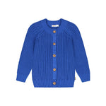 Yuki Kidswear Kinder Cardigan Raglan Blueberry bei Yay Kids