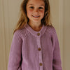 Yuki Kidswear Kinder Raglan Cardigan Orchid bei Yay Kids