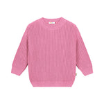 Yuki Kidswear Chunky Knitted Sweater Bubble Gum Pink bei Yay Kids