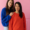 Yuki Kidswear Frauen Chunky Strickpullover Mandarin bei Yay Kids