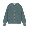 Yuki Frauen Raglan Knitted Cardigan Stone Blue bei Yay Kids

