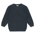 Yuki Kidswear Kinder Chunky Knitted Sweater Charcoal bei Yay Kids