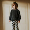 Yuki Kidswear Kinder Chunky Knitted Sweater Charcoal bei Yay Kids