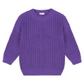 Yuki Kidswear Kinder Chunky Knitted Sweater Amethyst bei Yay Kids