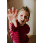 Yuki Kidswear Kinder Chunky Knitted Sweater Fuchsia bei Yay Kids